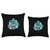 Electrolytes Made Easy Coconuts Water Throw Pillow