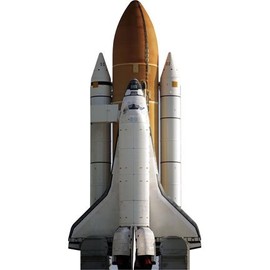 HistoricalCutouts H69305 Space Shuttle Cardboard Cutout Standee