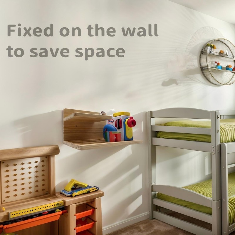 SECOPIN Storage Shelf with Little Tikes for Story Dream Machine