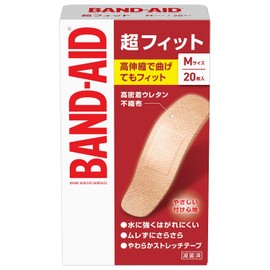 BAND-AID(バンドエイド) 救急絆創膏 超フィット Mサイズ 20枚