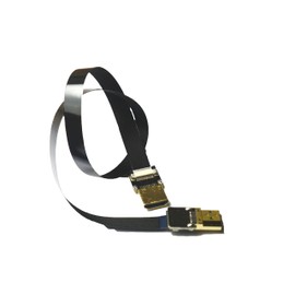 Flat Slim Thin FFC HDMI FPV HDMI Cable Standard HDMI Straight Male Plug to Standard HDMI Full HDMI Standard HDMI Straight Male for RED Blackmagic BMCC Sony FS7 Canon C300 (40CM)