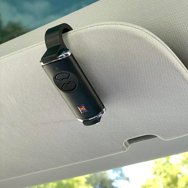 Sun Visor Mount Suitable for Hörmann Handheld Transmitter HSE4 868