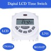 MACHSWON 2 PCS Digital Programmable Timer Control Power LCD Display