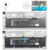 DELL C903V 11.4V 68Wh 6-Cell Notebook Battery for Dell Precision