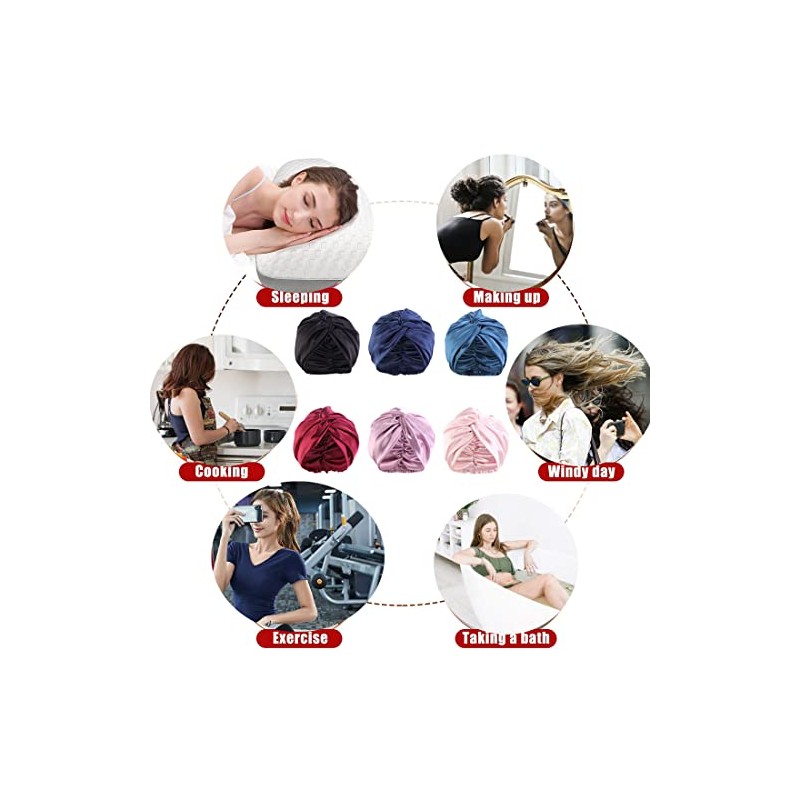 FZHGVML Silk Sleeping Cap for Women Hair Care Hair Cap