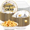 Ziliny 100 Pcs 16 oz Graduation Party Supplies Congrats Grad