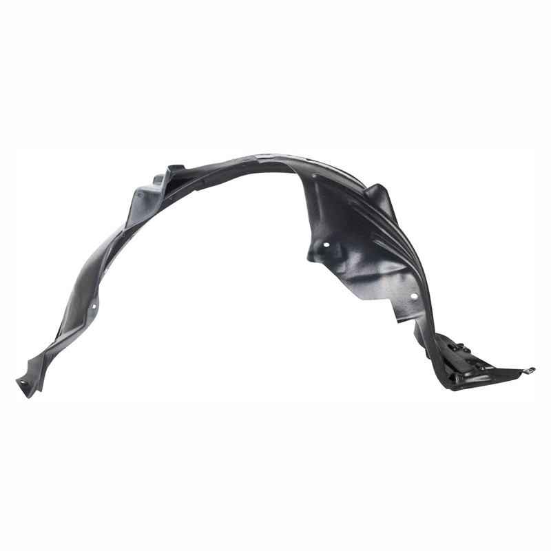 TRQ Front Left Inner Fender Liner Black Drivers Side Compatible