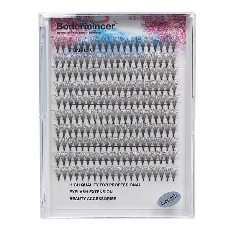 Bodermincer 10D 0.07D 200pcs Premade Fans Eyelash Extensions Premade Lash