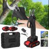 Professional Cordless Electric Pruning Shears with 2PCS Spare Rechargeable 7500mAh