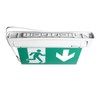 Exit Sign LED Battery Powered Emergency Safety Facilities Acrylic ABS