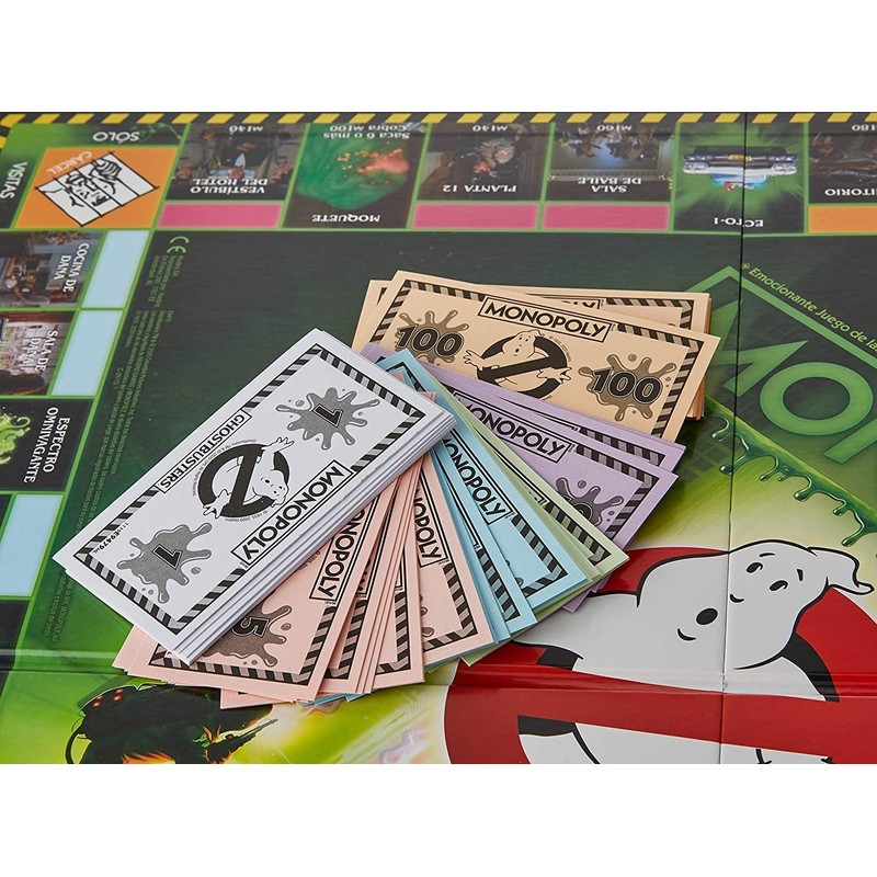 Monopoly Ghostbusters Board Game: 2-6 Players, Ages 8+