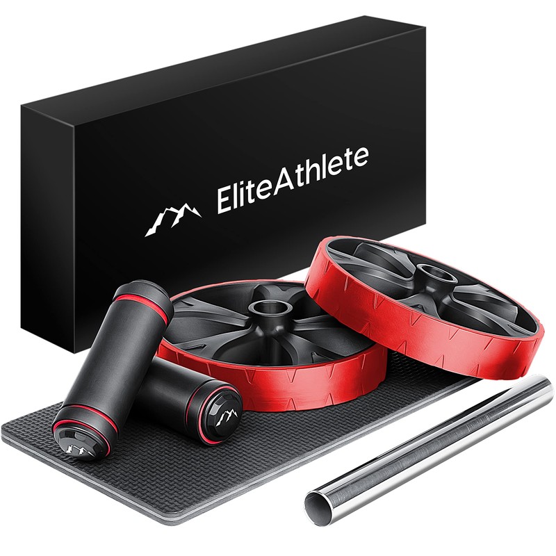 EliteAthlete Abdominal Roller Abdominal Trainer - Abdominal Trainer for Home