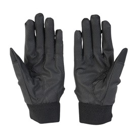 UA Clean Up Batting Gloves, Colorless 6001311 (001), Black, Black, Large