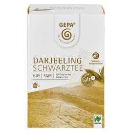 Gepa Organic black tea Darjeeling (20 btl) black tea fair tea bags