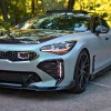 LUC For 2017-2023 KIA Stinger Gloss Blk Front Bumper Vent