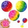 OSDUE 3 PCS Moon Ball, 6.5cm Extreme Space Ball, PU