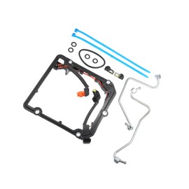 VekAuto Inner/Diesel Fuel Fuel Injection Pump O-Ring Gasket for Ford F250 F350 Super Duty 6.4L for Powerstroke Diesel/with Components/Durable/Plastic / 1 Set/Black Auto Accessories