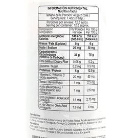 Grenetina Hidrolizada Sabor Frutos Rojos 100% Natural 500 Grs Pretty Bee.