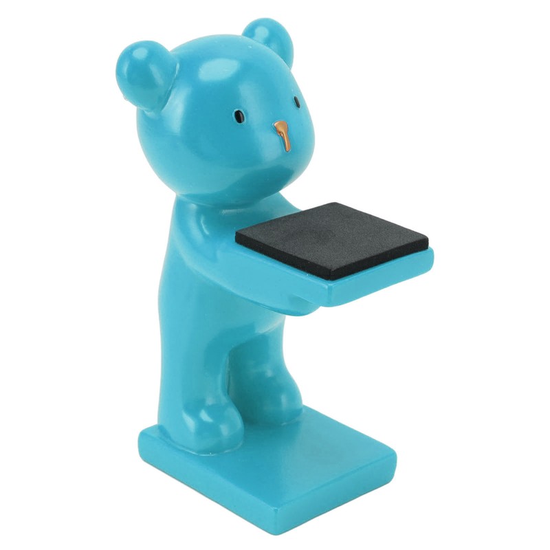 Bear Watch Stand Handcrafted Three Dimensional Modern Style Resin Watch