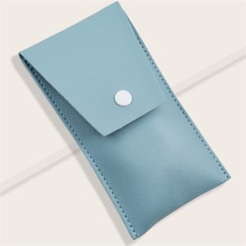 Makeup Bags, Portable Travel Cosmetic Bag Organiser Multifunction Bag Portable Easy to Clean Fashion Cosmetic Brush Bag Salon Trends (D, One Size)