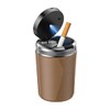 Zpana Car Ashtray with Lid, Smokeless Mini Detachable Vehicle Cup