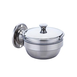 Wall Ashtray for Outdoor Stainless Steel Stainless Steel Tilting Wall Ashtray Safety Ashtray for Catering and Home Wind Ashtray and Standing Ashtray