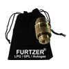 Furtzer LPG GPL Car Gas Tank Adapter M22 EURONOZZLE Short