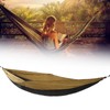 Double Portable Hammock Quick Drying Nylon Camping Hammock with Tree