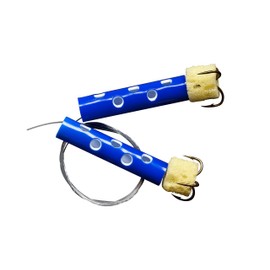 Rod-N-Bobbs® Tackle Beacon® Catfish Blue Sticky Worm Treble Hook (2 Pack) - #4 Hook Size