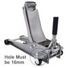 Floor Jack Casters for 4 Ton Floor Jack, Cast Iron