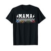 Mama Retro Monster Truck Family Crew Birthday Matching T-Shirt