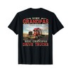 Some grandpas play bingo real grandpas drive trucks T-Shirt
