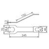 KVK GS-109 Faucet Spanner