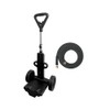 Heavy-Duty Trolley and 20-Foot Hose Extension Kit