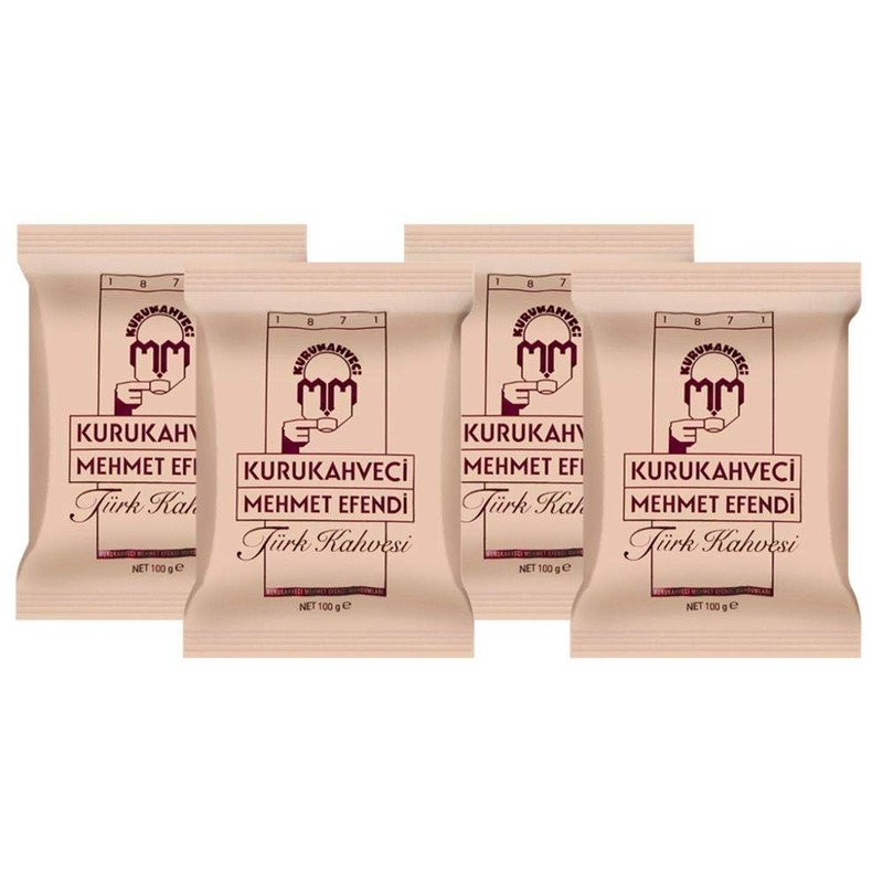 KURUKAHVECI MEHMET EFENDI Turkish Coffee, Arabica Beans, Roasted Ground,Rich Aroma,