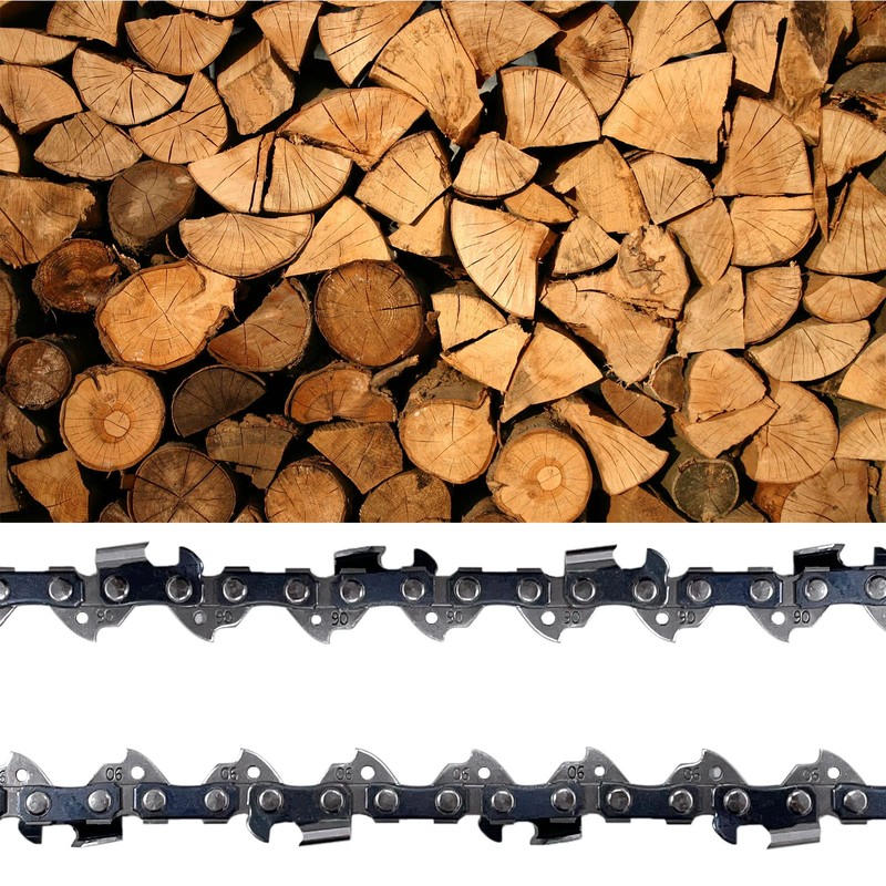 Opuladuo 2PC Replacement 10" Saw chain for BAUER 64940 20V