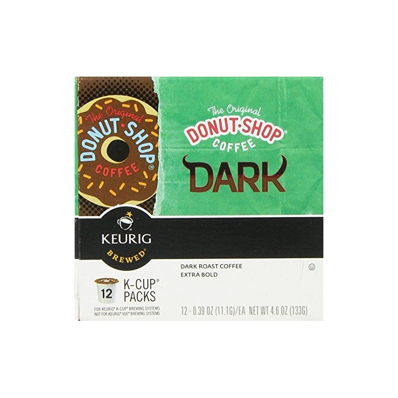 The Original Donut Shop Dark Keurig Single-Serve K-Cup Pods, Dark