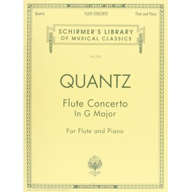 Flute Concerto in G Major: Schirmer Library of Classics Volume 2006 Flute and Piano (Schirmer's Library of Musical Classics)