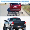 CZC AUTO Hitch Cargo Carrier Bag, 20 cu. ft Waterproof/Rainproof/Weatherproof