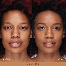 Julep Cushion Complexion Concealer & Corrector Stick - 400 Amber - Infused with Turmeric & Hyaluronic Acid - Medium Coverage - Natural Finish