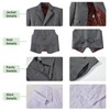 Boys Gray Suit for Wedding Dress Kids Tuxedo Suits Size