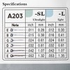 kuou 6 Pack Guitar Strings, Stainless Steel Replacement Steel Strings