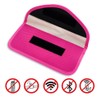 RFID Pink Signal Blocking Case Credit Card Sleeves Keyless Go