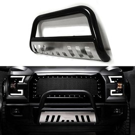 Parts-Diyer 2.5" Bull Bar Push Bumper Grille Guard Compatible with 99-06 Toyota Tundra/01-07 Sequoia