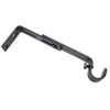 Gardinia Memhi Support Extendible for Diameter 16 mm Black Matt