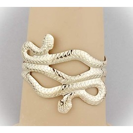 Gold Snake Serpent Metal Cuff Bracelet Bracelet Toga Party Goddess Cleopatra Asp Crystal Fashion Bangle Jewelry For Women