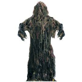 Rothco Lightweight All Purpose Ghillie Suit - Camo for Hunting, Outdoor and Costumes (Woodland Camo, Medium/Large)