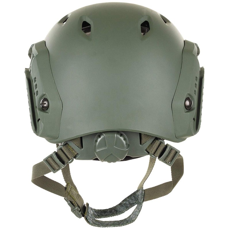 Max Fuchs US Helmet "Fast-Paratroops " OD Green ABS-Plastic