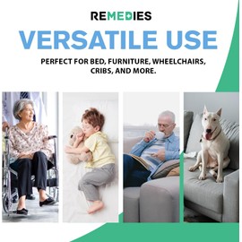 Remedies Extra Large Incontinence Bed Pads (36" x 36", 50 Count) - Super Absorbent Disposable Chux Underpads for Adults, Seniors, Kids, Puppies, Dogs & Furniture Protection