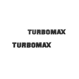 GM 2024-2025 Silverado 1500 Colorado Turbomax Emblelms Black 85079242 GM New OEM
